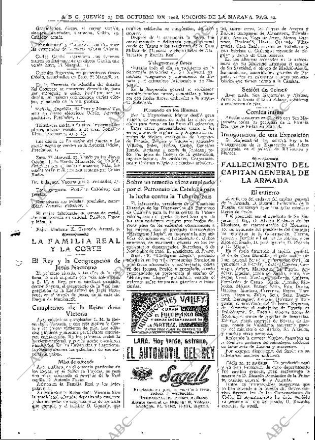 ABC MADRID 25-10-1928 página 22