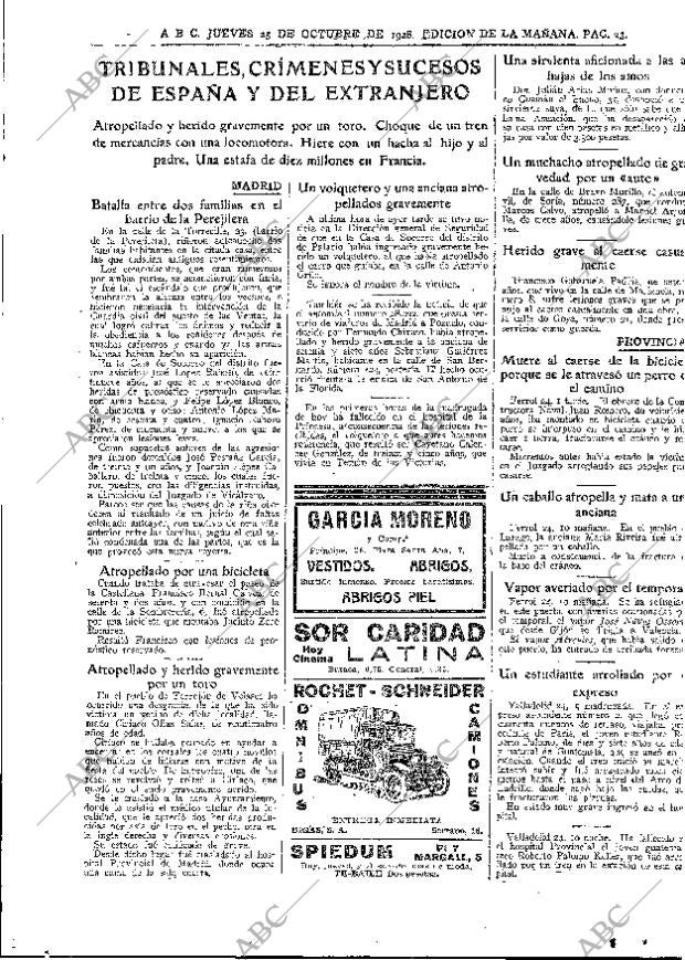 ABC MADRID 25-10-1928 página 23