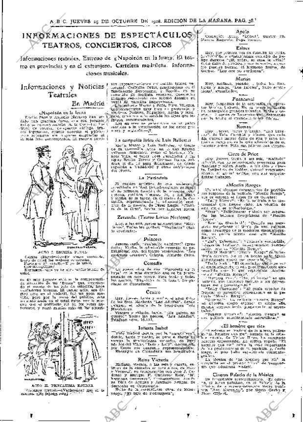 ABC MADRID 25-10-1928 página 36