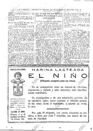 ABC MADRID 01-11-1928 página 16