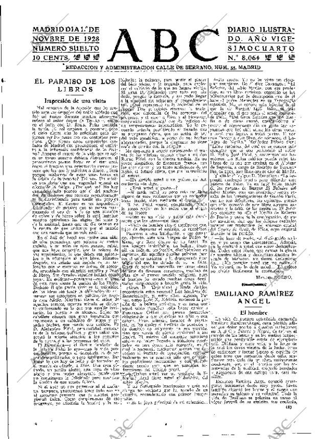 ABC MADRID 01-11-1928 página 3