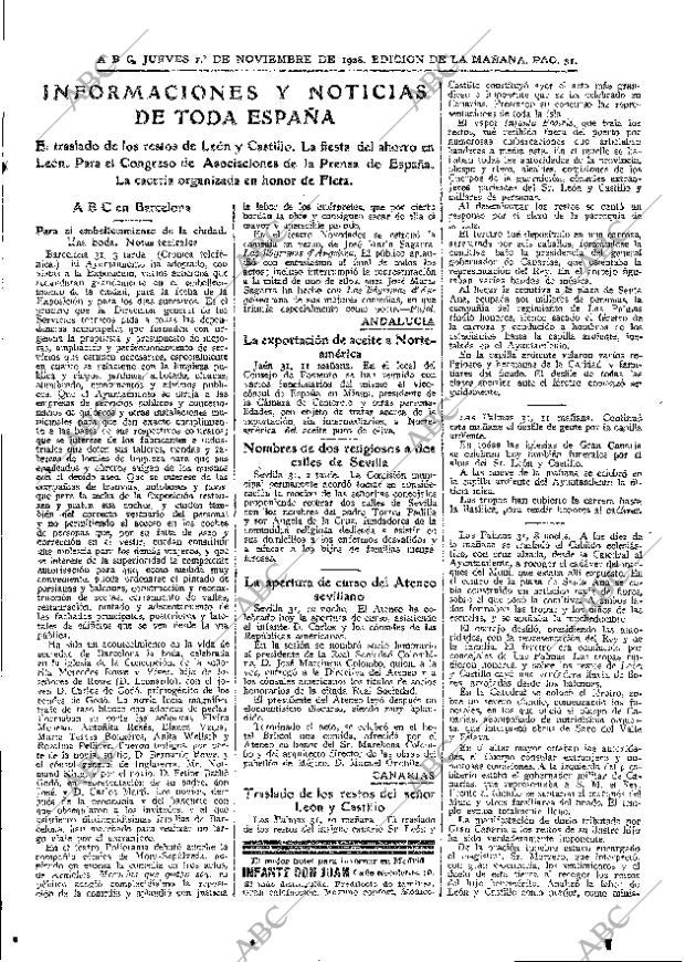 ABC MADRID 01-11-1928 página 31