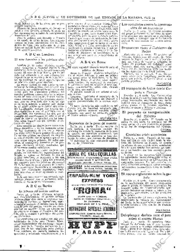 ABC MADRID 01-11-1928 página 34