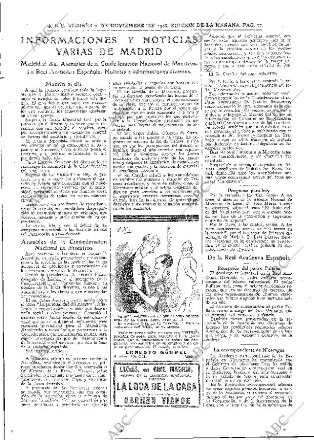 ABC MADRID 02-11-1928 página 17