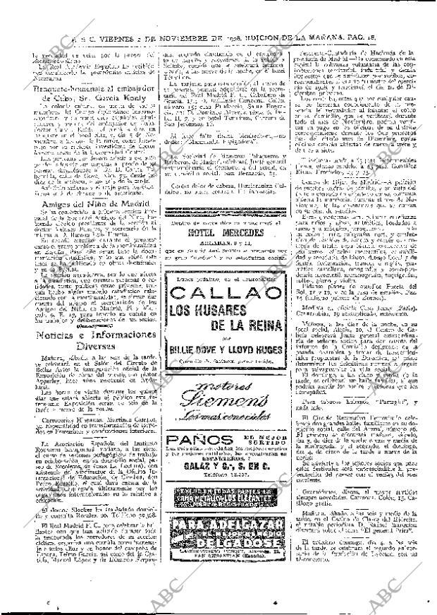 ABC MADRID 02-11-1928 página 18