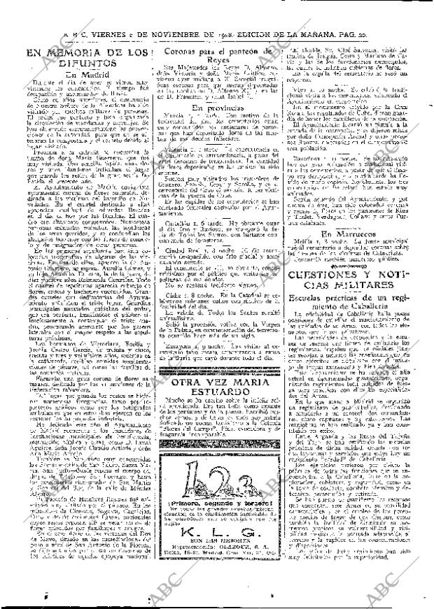 ABC MADRID 02-11-1928 página 20