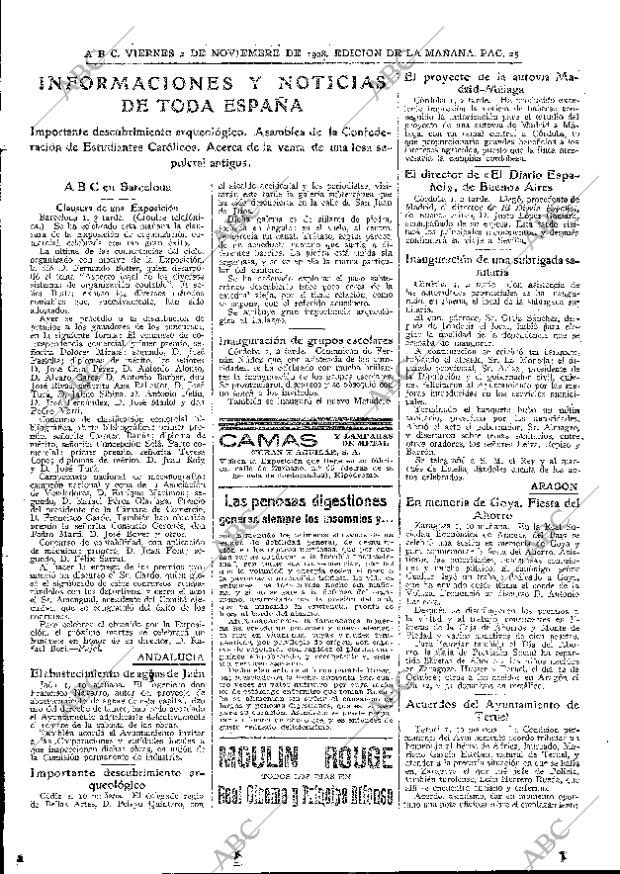 ABC MADRID 02-11-1928 página 25