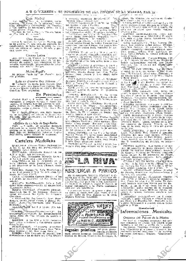 ABC MADRID 02-11-1928 página 33