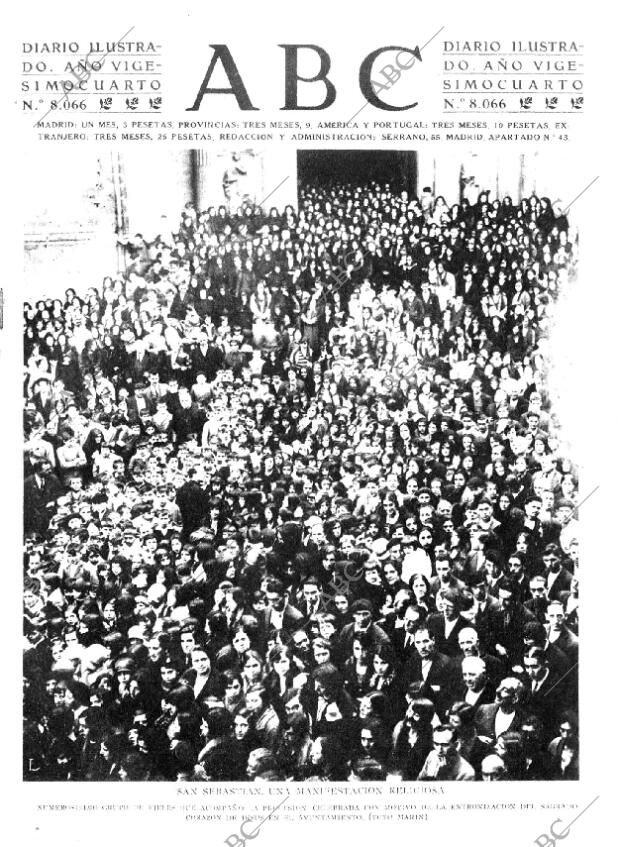 ABC MADRID 03-11-1928 página 1