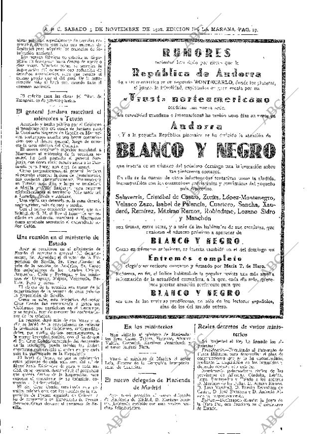 ABC MADRID 03-11-1928 página 17