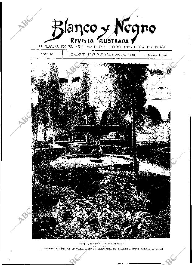 BLANCO Y NEGRO MADRID 04-11-1928 página 3
