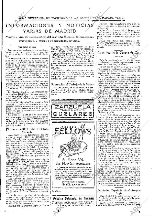 ABC MADRID 07-11-1928 página 21