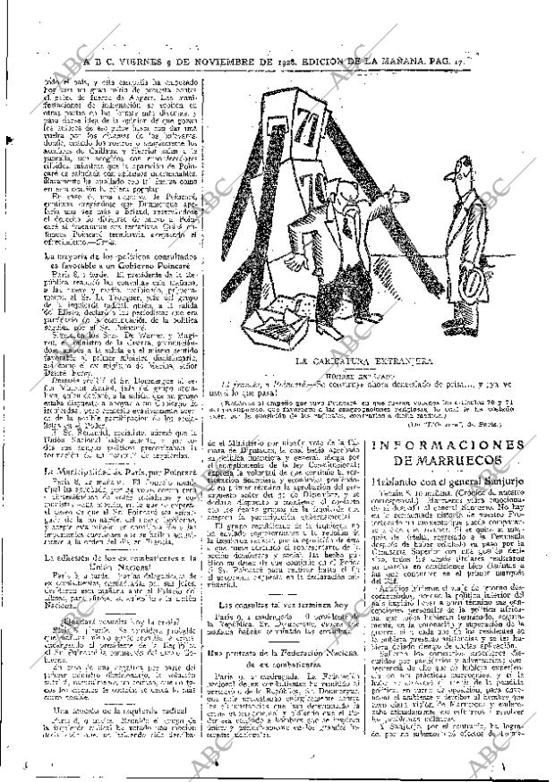 ABC MADRID 09-11-1928 página 17