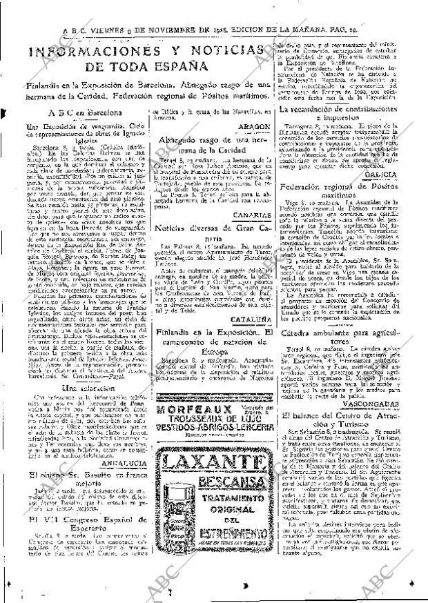 ABC MADRID 09-11-1928 página 29