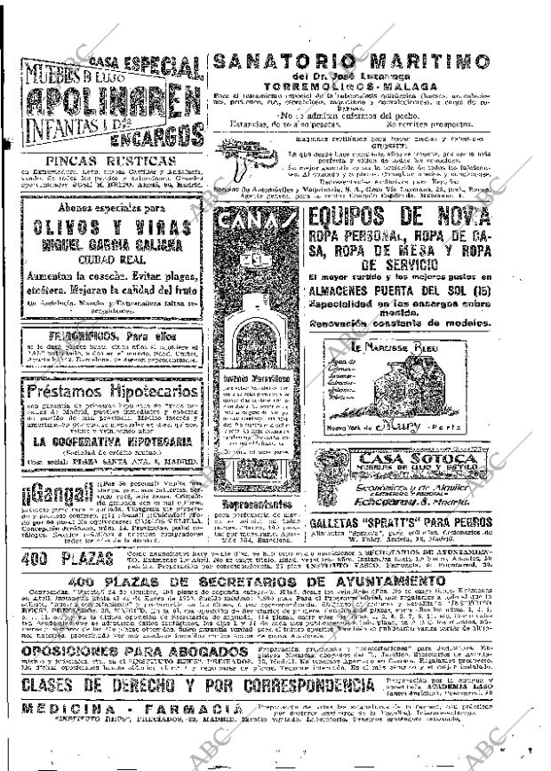 ABC MADRID 09-11-1928 página 41