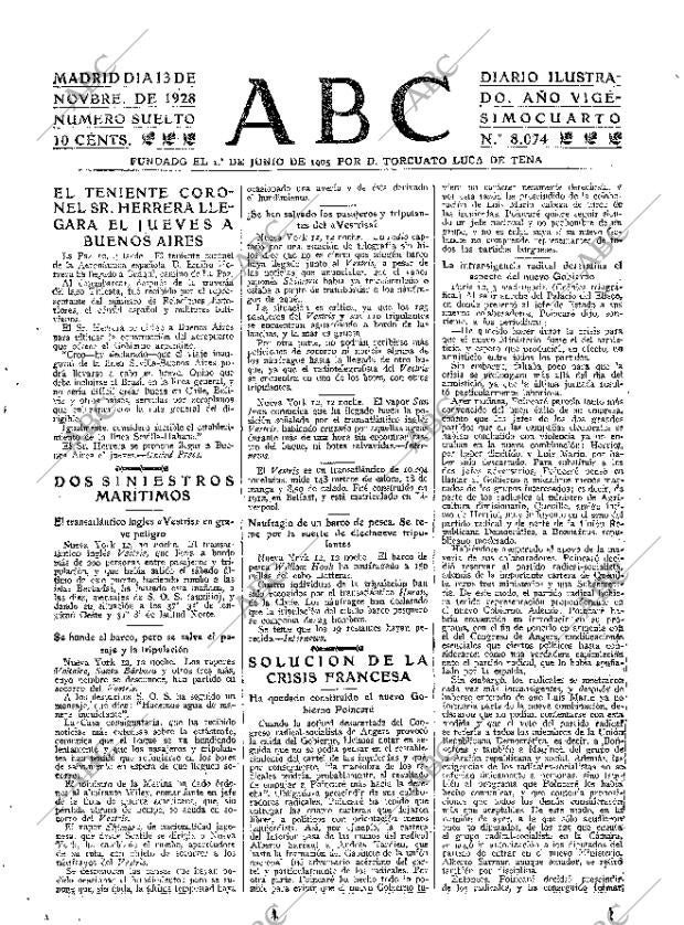 ABC MADRID 13-11-1928 página 17