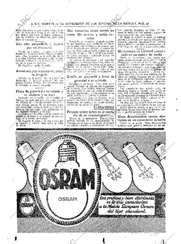 ABC MADRID 13-11-1928 página 30