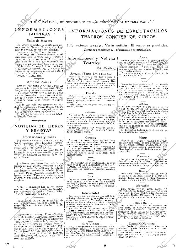 ABC MADRID 13-11-1928 página 41