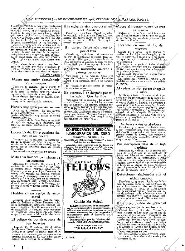 ABC MADRID 14-11-1928 página 28