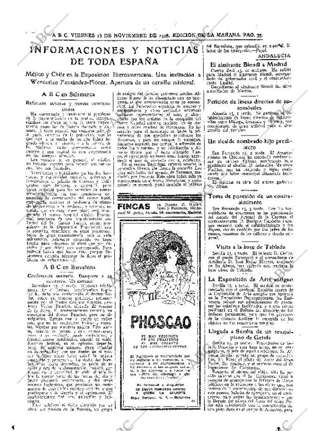 ABC MADRID 16-11-1928 página 33