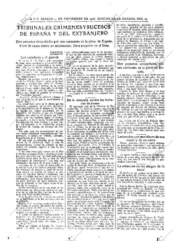 ABC MADRID 17-11-1928 página 23