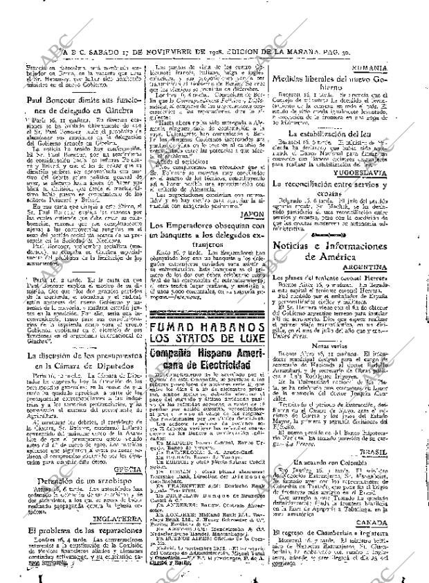 ABC MADRID 17-11-1928 página 30