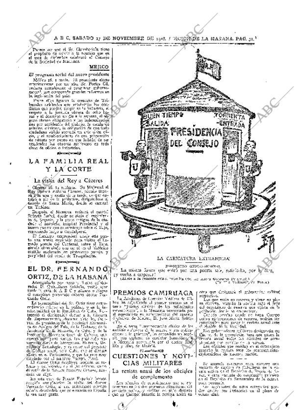 ABC MADRID 17-11-1928 página 31