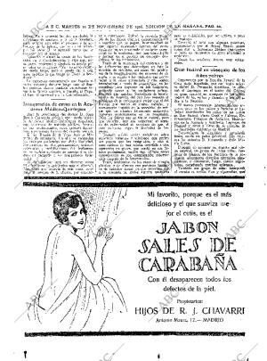 ABC MADRID 20-11-1928 página 22