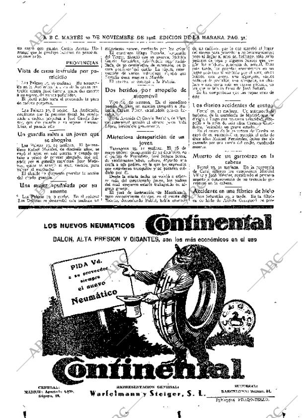ABC MADRID 20-11-1928 página 32