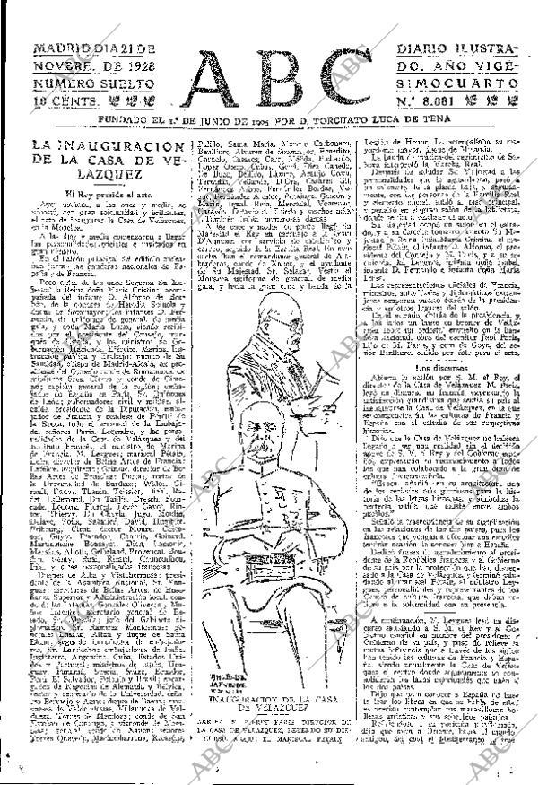 ABC MADRID 21-11-1928 página 15