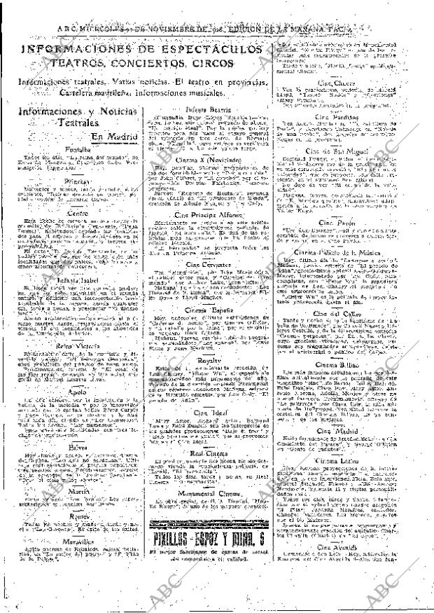 ABC MADRID 21-11-1928 página 41