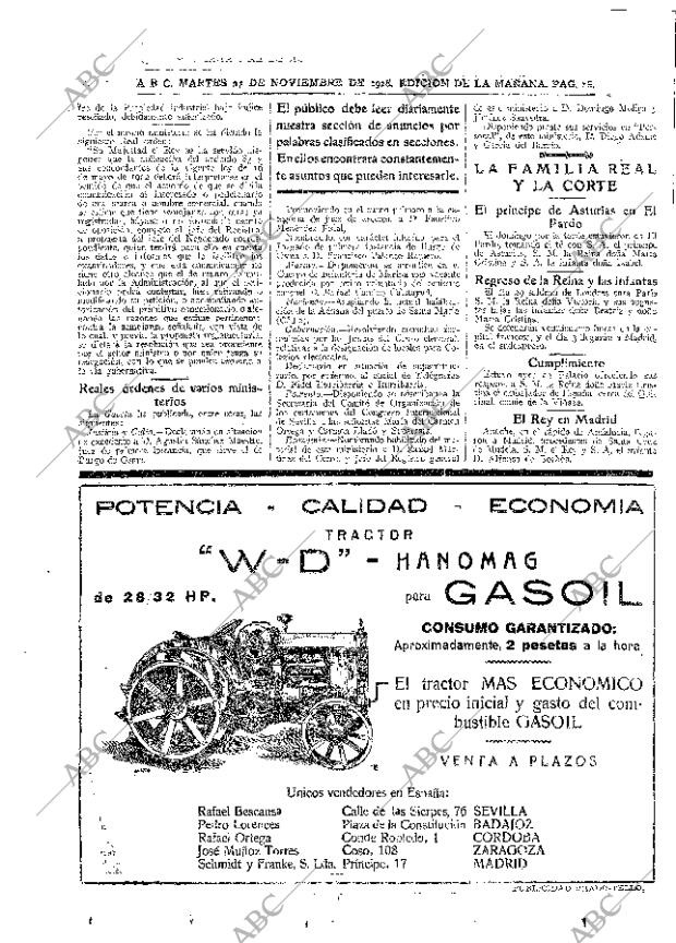 ABC MADRID 27-11-1928 página 18