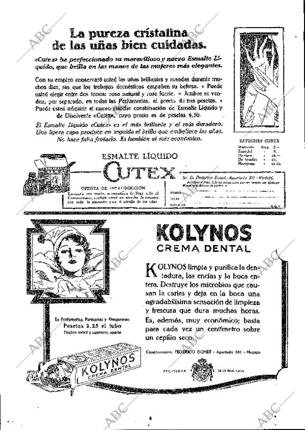 ABC MADRID 27-11-1928 página 2