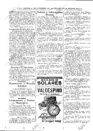 ABC MADRID 27-11-1928 página 20