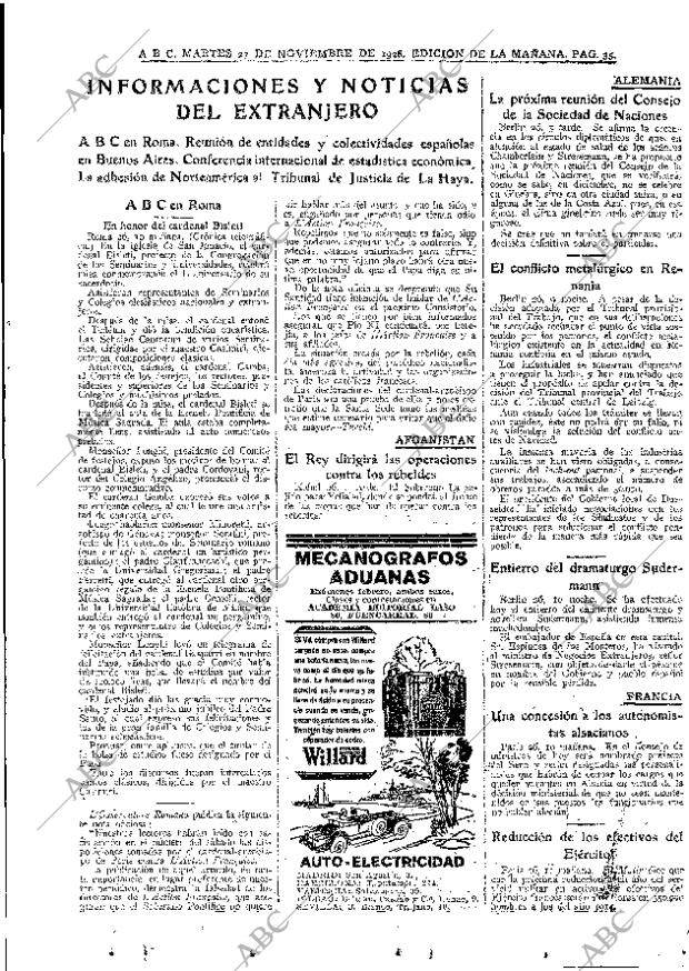 ABC MADRID 27-11-1928 página 35