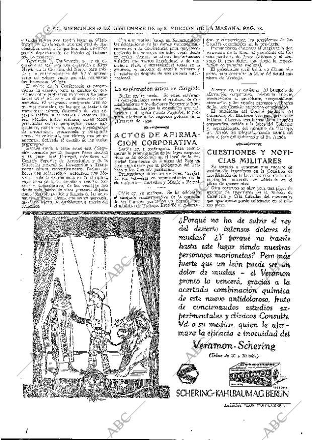 ABC MADRID 28-11-1928 página 18