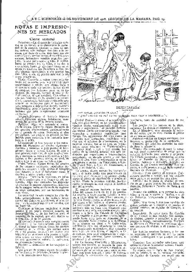 ABC MADRID 28-11-1928 página 19