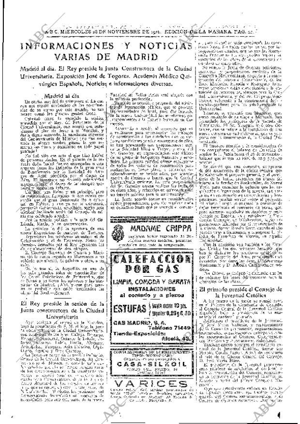 ABC MADRID 28-11-1928 página 21