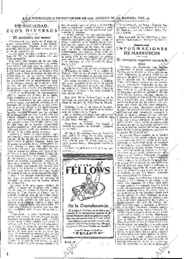 ABC MADRID 28-11-1928 página 25