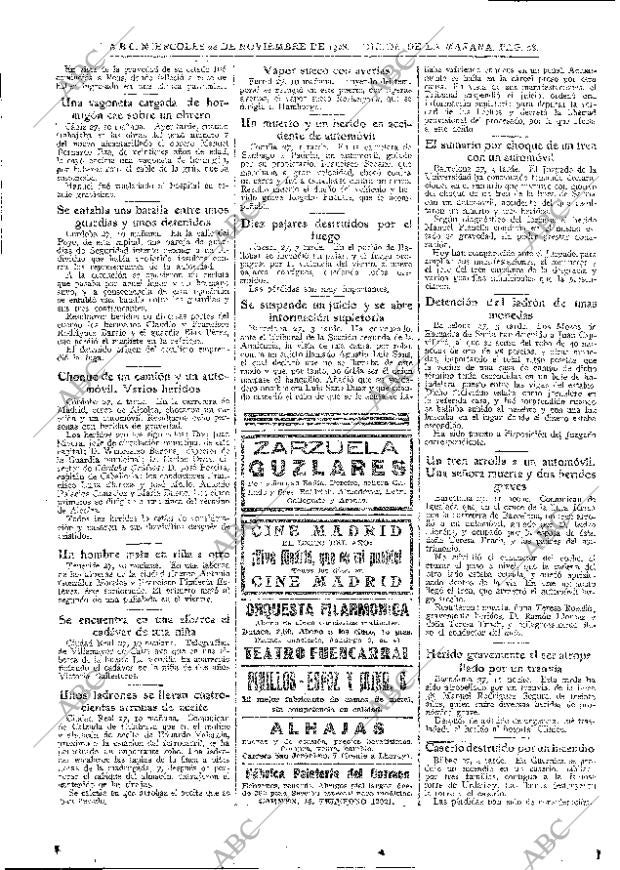 ABC MADRID 28-11-1928 página 28
