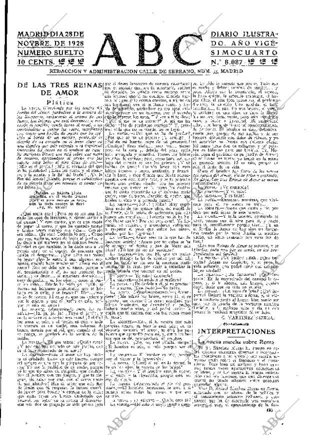 ABC MADRID 28-11-1928 página 3