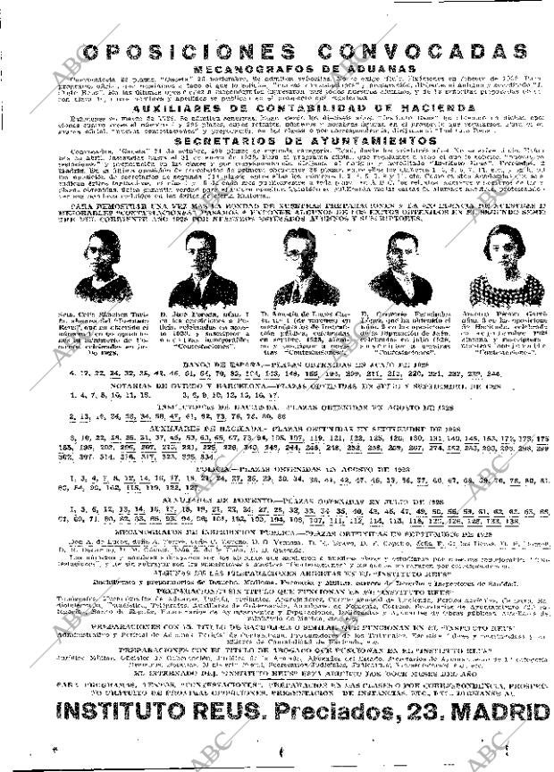 ABC MADRID 28-11-1928 página 8