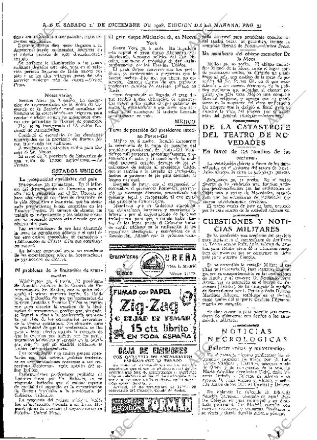 ABC MADRID 01-12-1928 página 33