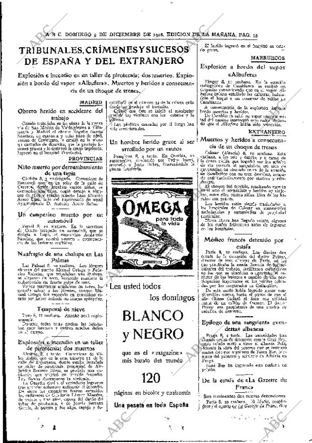 ABC MADRID 09-12-1928 página 33