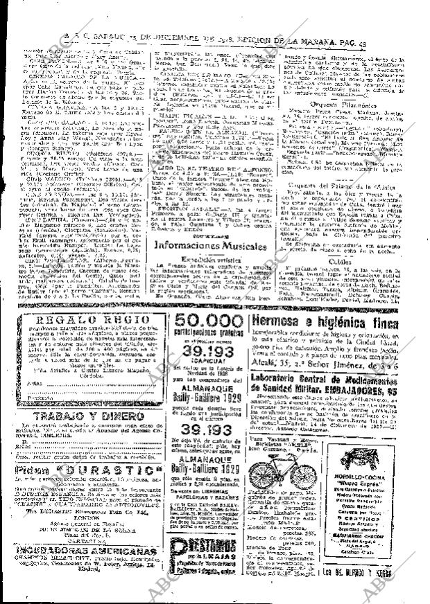 ABC MADRID 15-12-1928 página 43