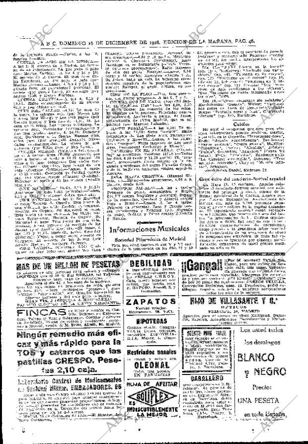 ABC MADRID 16-12-1928 página 48