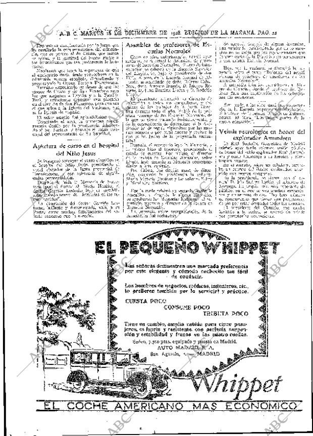 ABC MADRID 18-12-1928 página 22