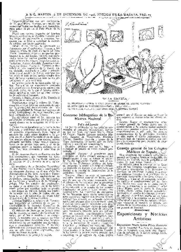 ABC MADRID 18-12-1928 página 23