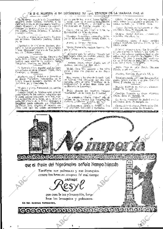 ABC MADRID 18-12-1928 página 26