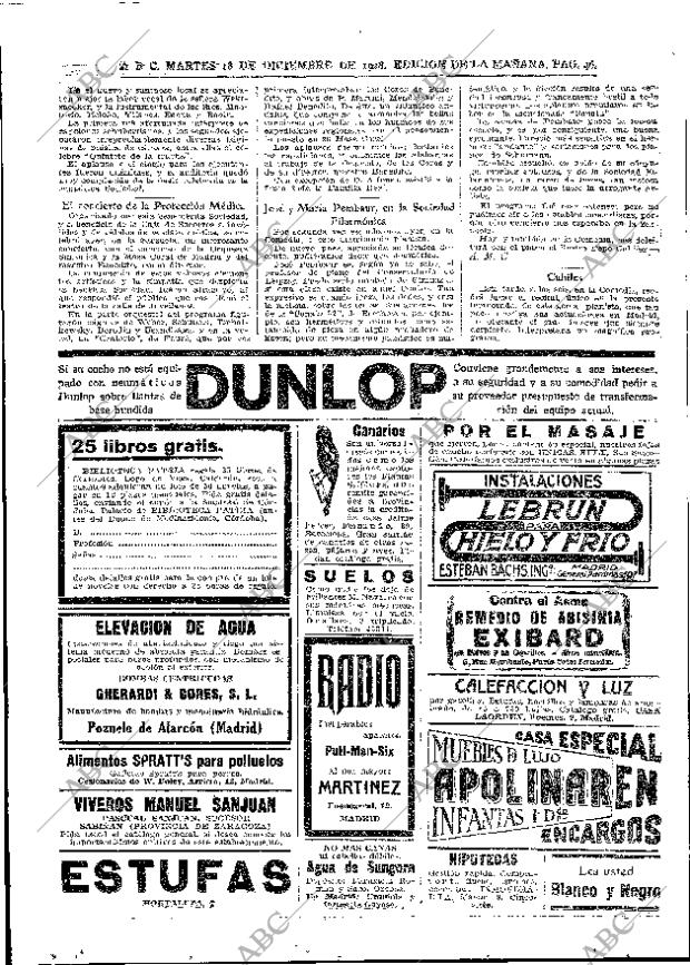 ABC MADRID 18-12-1928 página 46